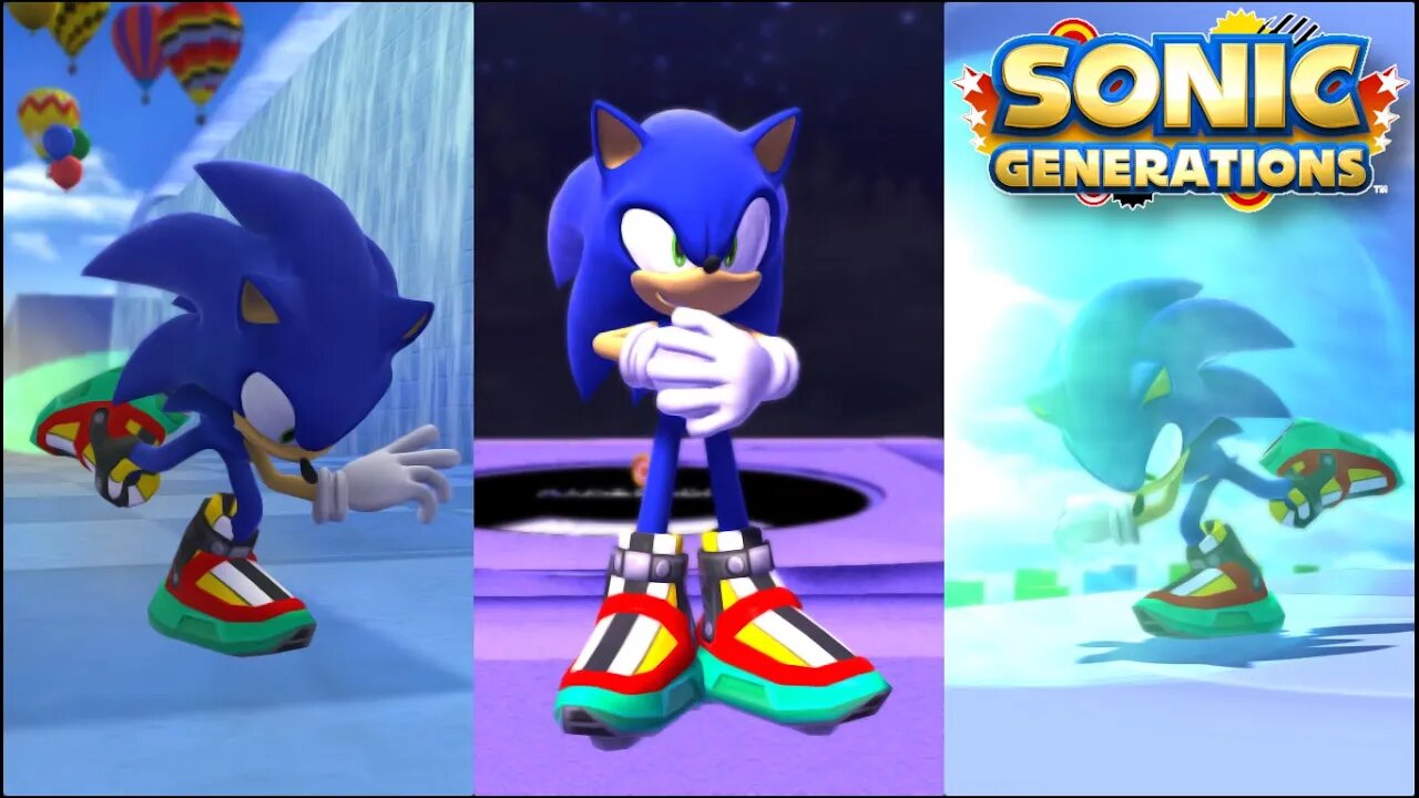 Sonic but he uses skates | Sonic Generations