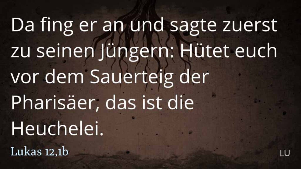 Heuchelei und Lügen