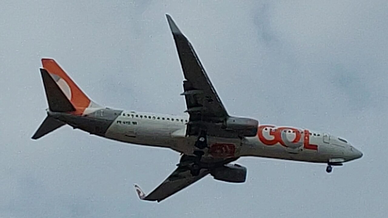 Boeing 737-800 PR-GYD coming from São Paulo(Congonhas) to Fortaleza