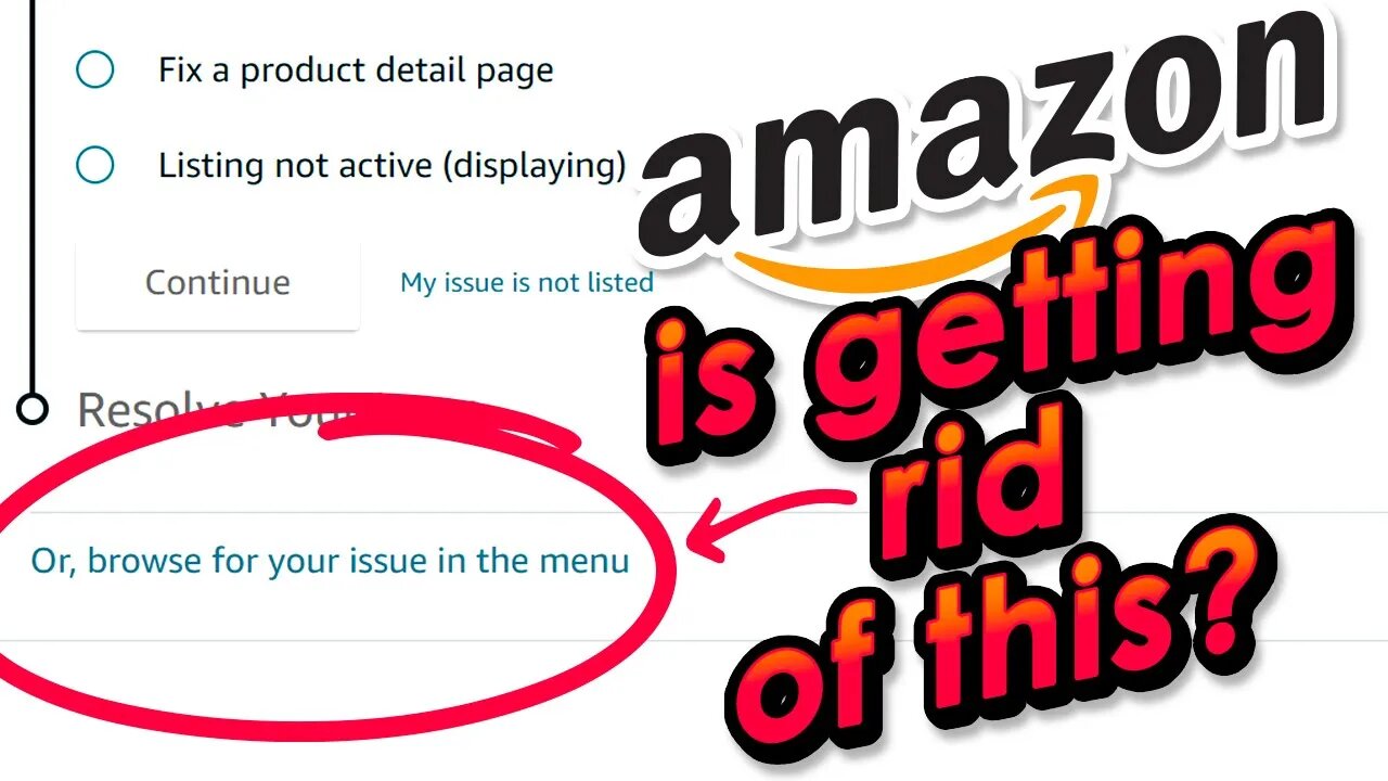Amazon Support Getting Rid of This?!? WHY?