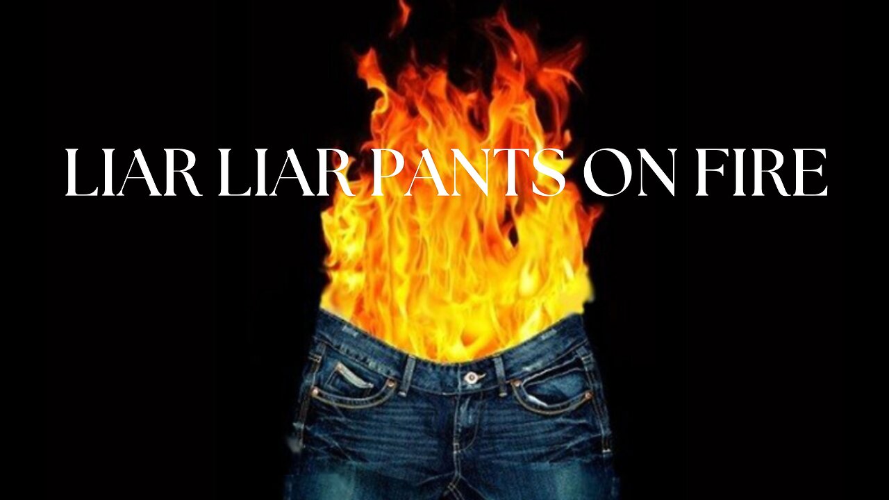 A Message to the Saints - Liar, Liar Pants On Fire