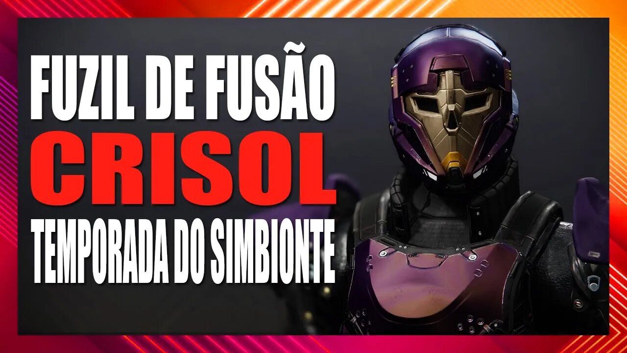 Destiny 2: Temporada do Simbionte | Fusil de Fusão - Plugue Um.1 (Fusion Rifle - Plug One.)