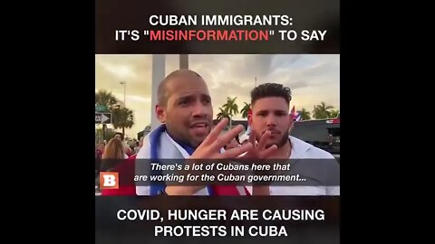 Let's hear it from the Cubans ( Not Jen Psaki )