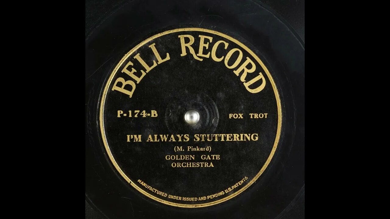 I'm Always Stuttering - Golden Gate Orchestra