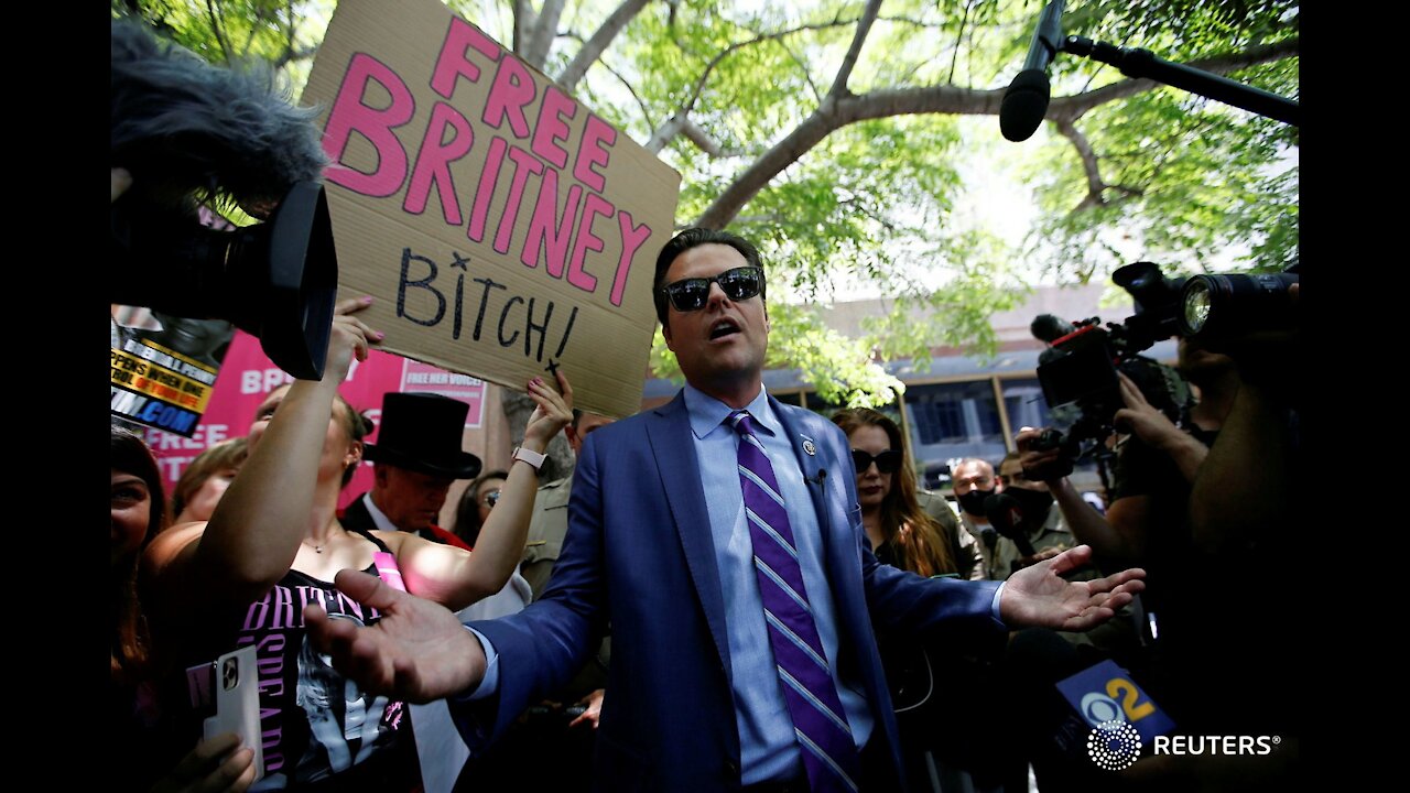 Matt Gaetz Speaks at the #FreeBritney LA Rally