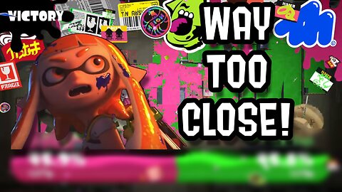 CLOSEST Splatoon 3 match ever!!!