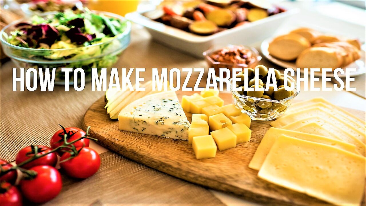 How to Make Mozzarella Cheese.