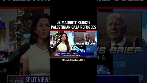 Rasmussen Reports poll: 52% of US voters oppose accepting Palestinian refugees from Gaza; 28% suppor