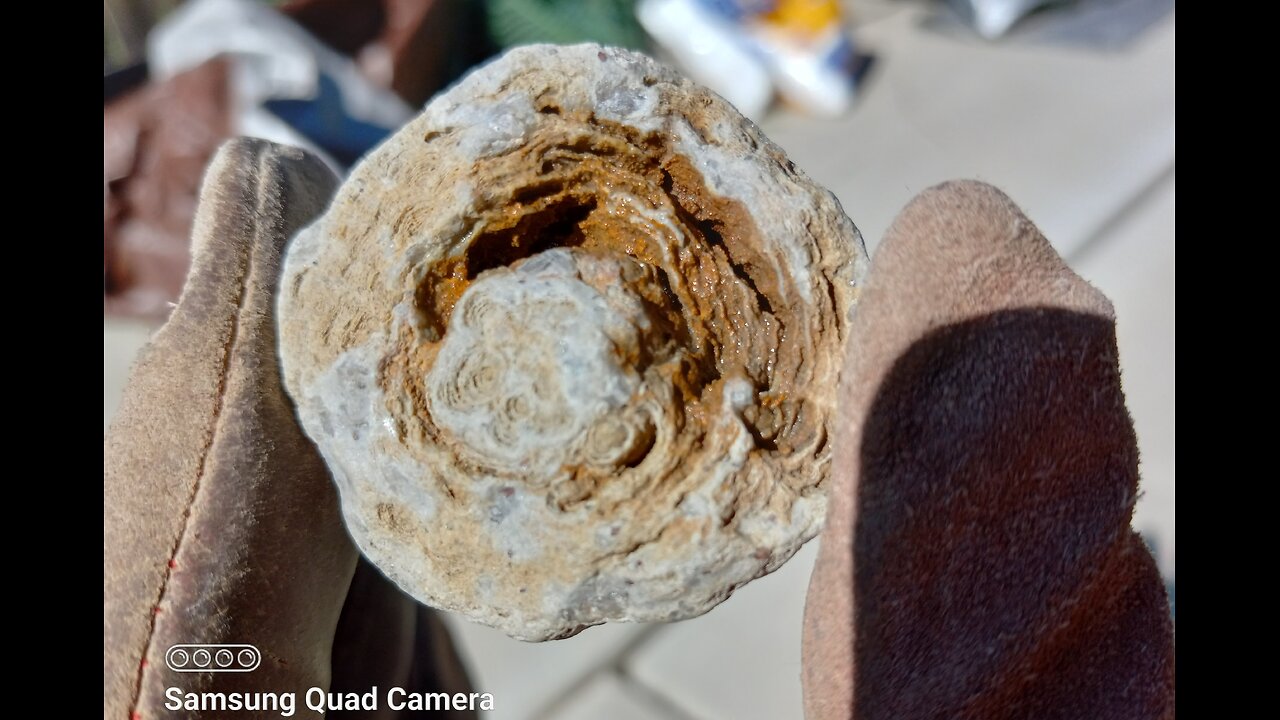 Half a thunderegg!