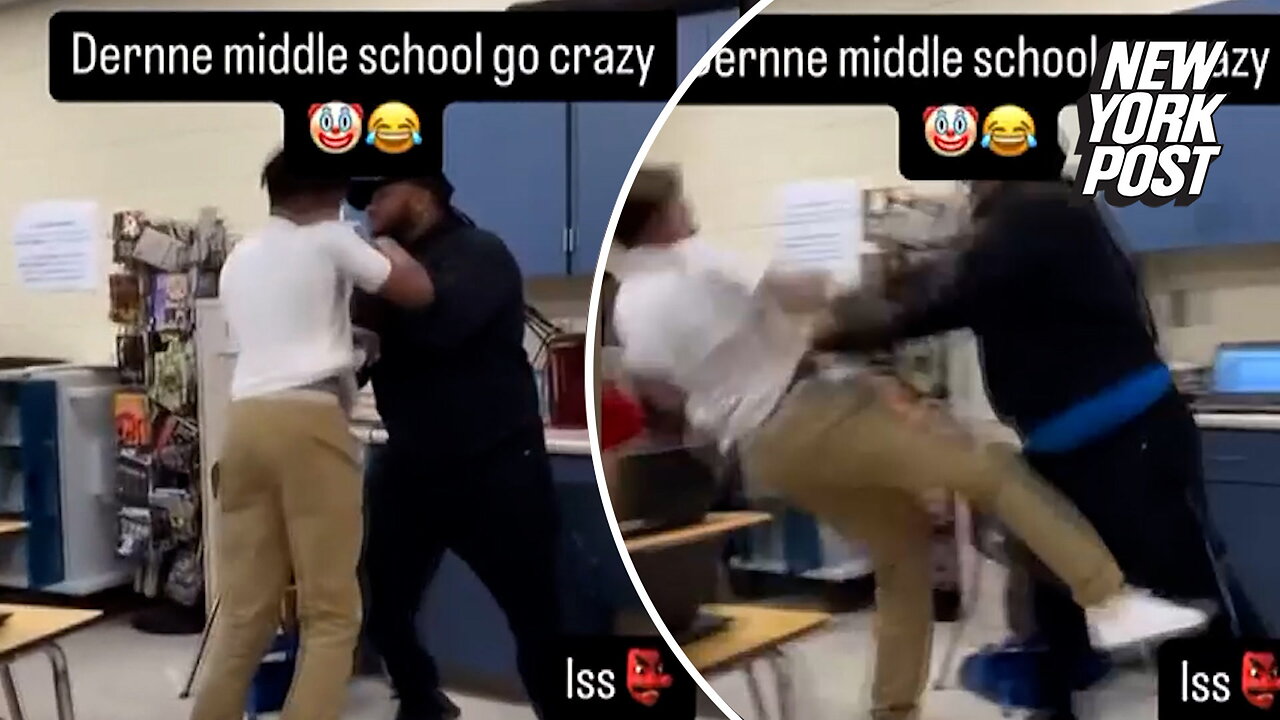 Viral video shows Georgia teacher throw 11-year-old student across classroom