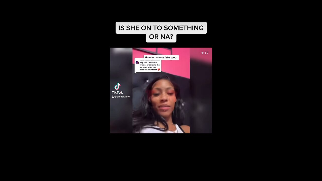 Is she on to something