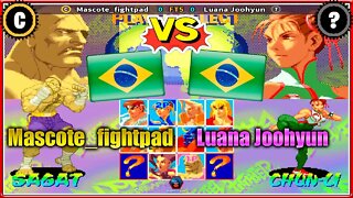 Street Fighter Alpha: Warriors' Dreams (Mascote_fightpad Vs. Luana Joohyun) [Brazil Vs. Brazil]