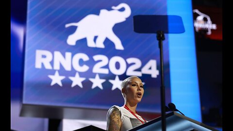 AMBER ROSE AT THE RNC 2024