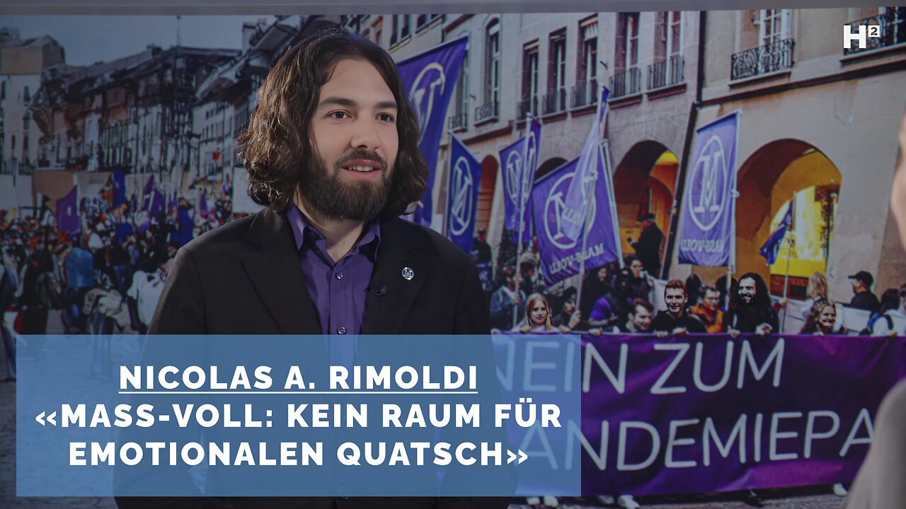 MASS-VOLL-Präsi. Nicolas A. Rimoldi zu Souveränitäts-Demos: «Endkampf gegen den ewigen Kommunismus»