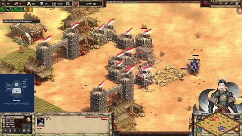 Kalamalshala (Mongols) vs xhuy1990 (Huns) || Age of Empires 2: Definitive Edition Replay