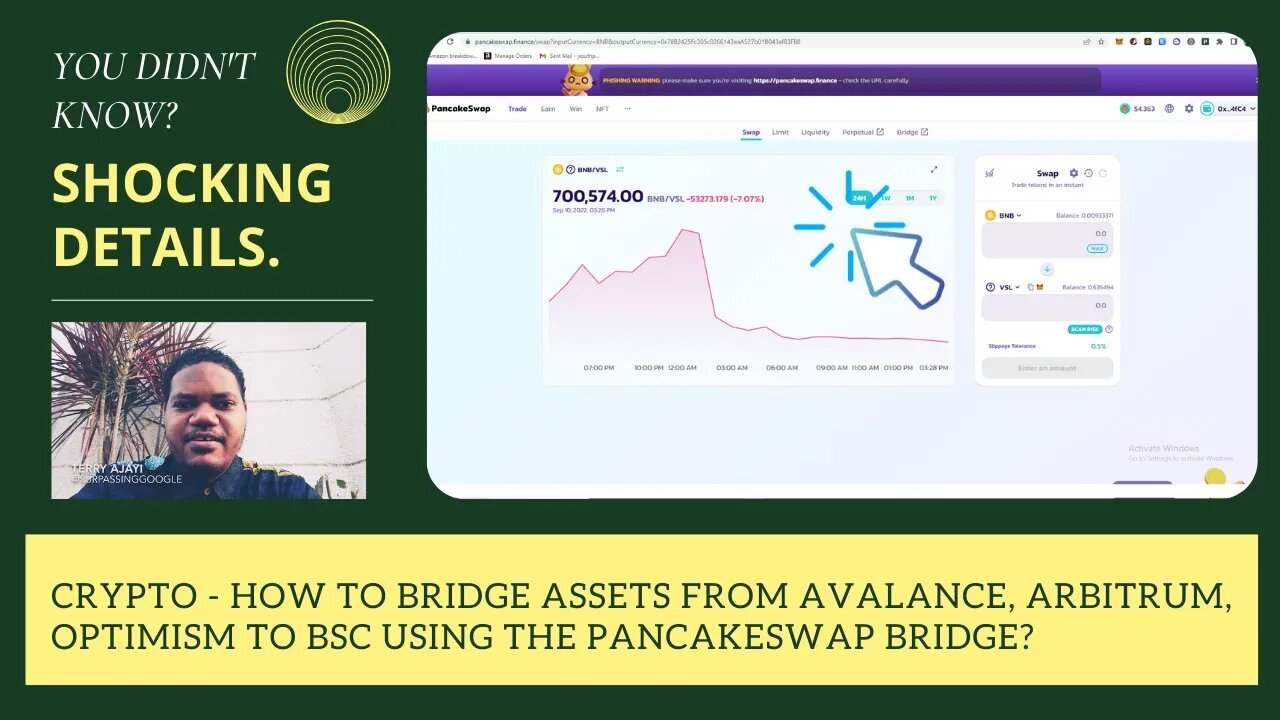 Crypto - How To Bridge Assets From Avalance, Arbitrum, Optimism To BSC Using The Pancakeswap Bridge?