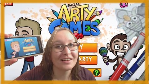 Playing Arty Games, Drawing Something I'm Not Good At