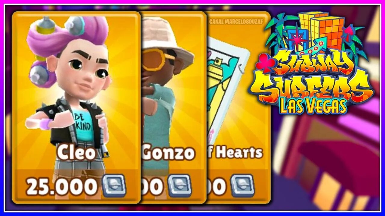 Turma da Gentileza do Subway Surfers Las Vegas 2021