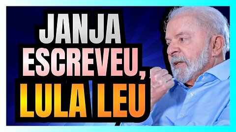 LULA faz PRONUNCIAMENTO sobre ISRAEL e precisa ler COLINHA feita pela JANJA