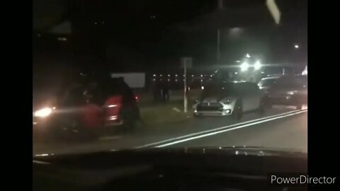 TRUMP SUPPORTERS LINE FLORIDA STREET AFTER FBI search of Mar-a-Lago AUGUST 12, 2022
