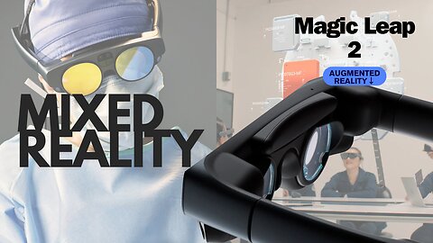 Magic Leap 2 | Futuristic Technology | The Future of Augmented Reality & AR Glasses | Mixed Reality