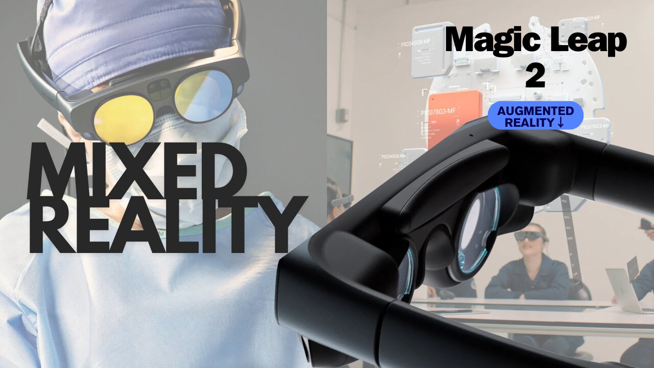 Magic Leap 2 | Futuristic Technology | The Future of Augmented Reality & AR Glasses | Mixed Reality