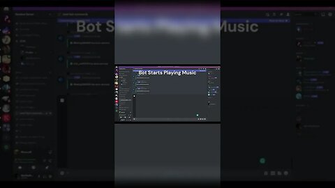 Discord Bot Randomly Starts Playing Music 😭 #minecraft #subscribe #gaming #funny #tiktok #shorts