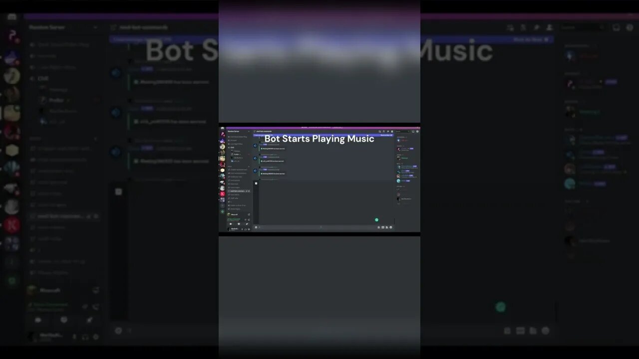 Discord Bot Randomly Starts Playing Music 😠#minecraft #subscribe #gaming #funny #tiktok #shorts