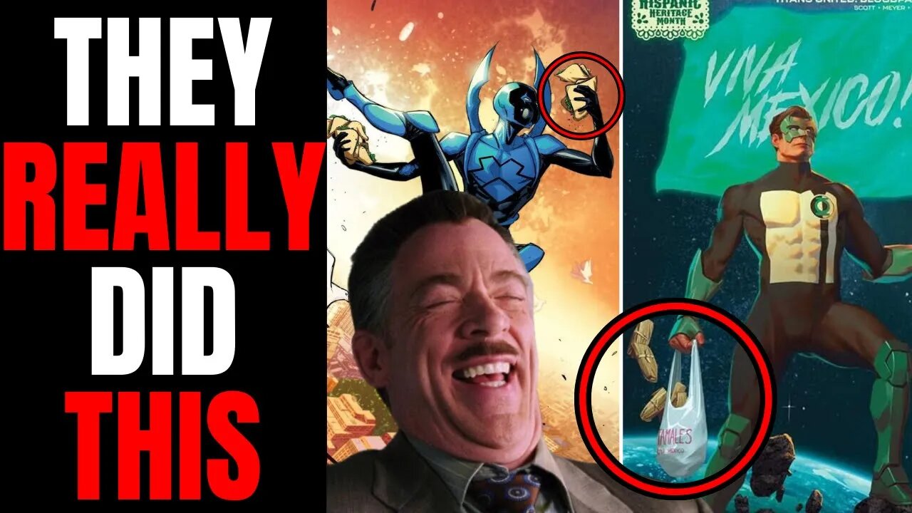 MASSIVE Virtue Signal Backfire For DC Comics! | Pandering To Hispanics With Tacos And Tamales!