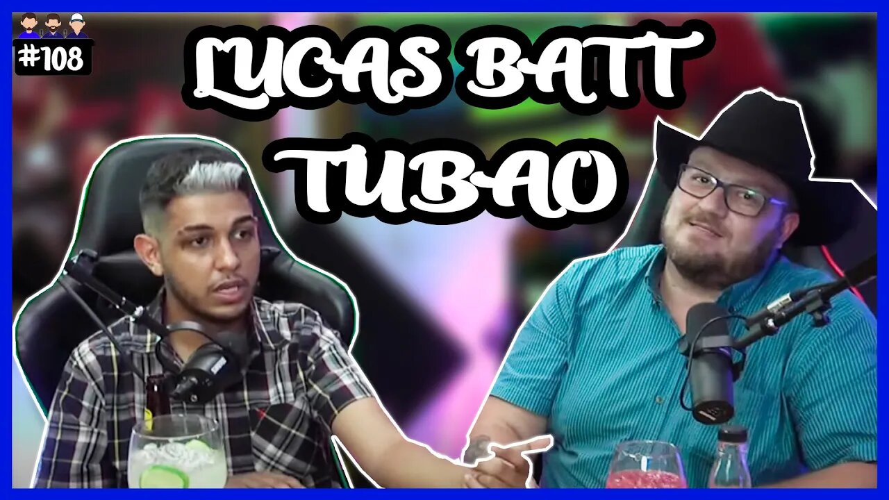 Lucas Batt cunhado Tubarão com Thiago Tubão Stand Up e Gustavo Melo - Podcast 3 Irmãos #108