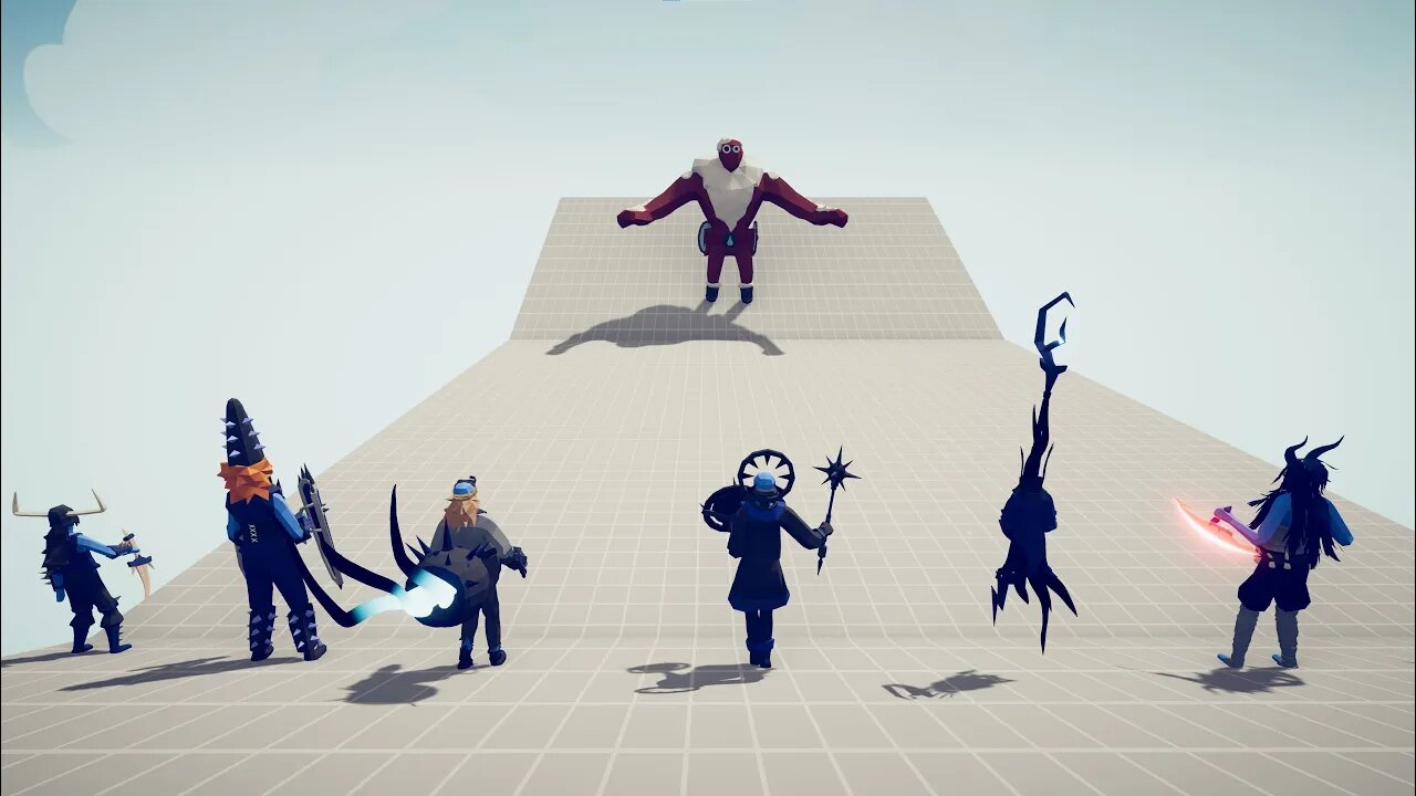 1 ICE GIANT Against All Factions ! totally Accurate Battle Simulator TABS