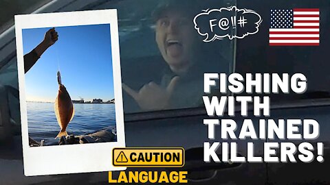 Fishing WIth Trained Killers That Happen To Be My Buddies