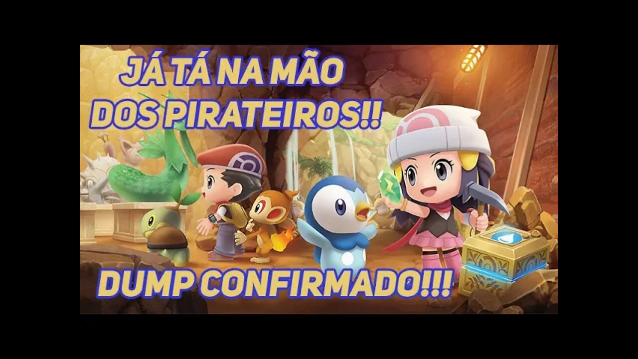 Pokémon Shinning Pearl: Já estão Dumpando!!!