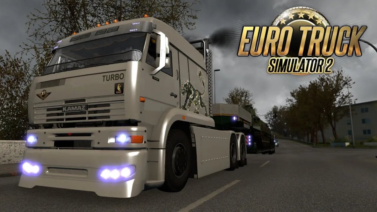 Euro Truck Simulator 2 LIVE #1 Kamaz 6460