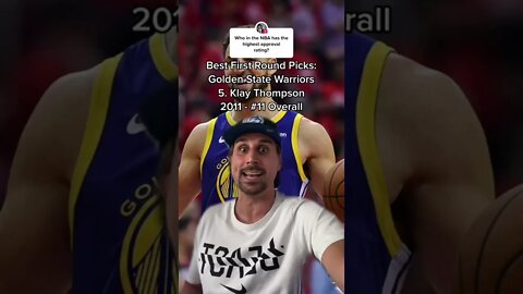 Golden State Warriors Greatest First Round Draft Picks #shorts