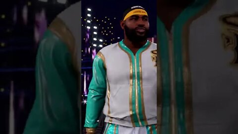 WWE 2k22 Angelo Dawkins Entrance #shorts