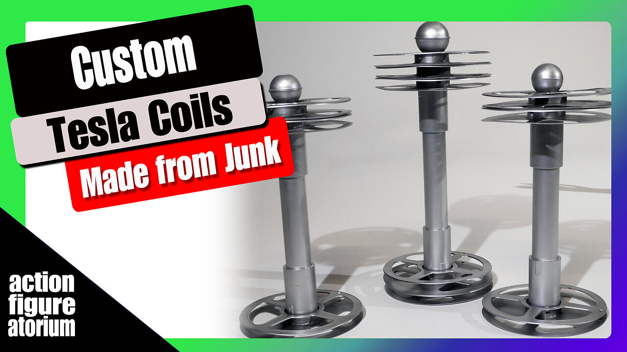 Design Build Paint | Making Tesla Coils out of Junk | Beyond Upcycling