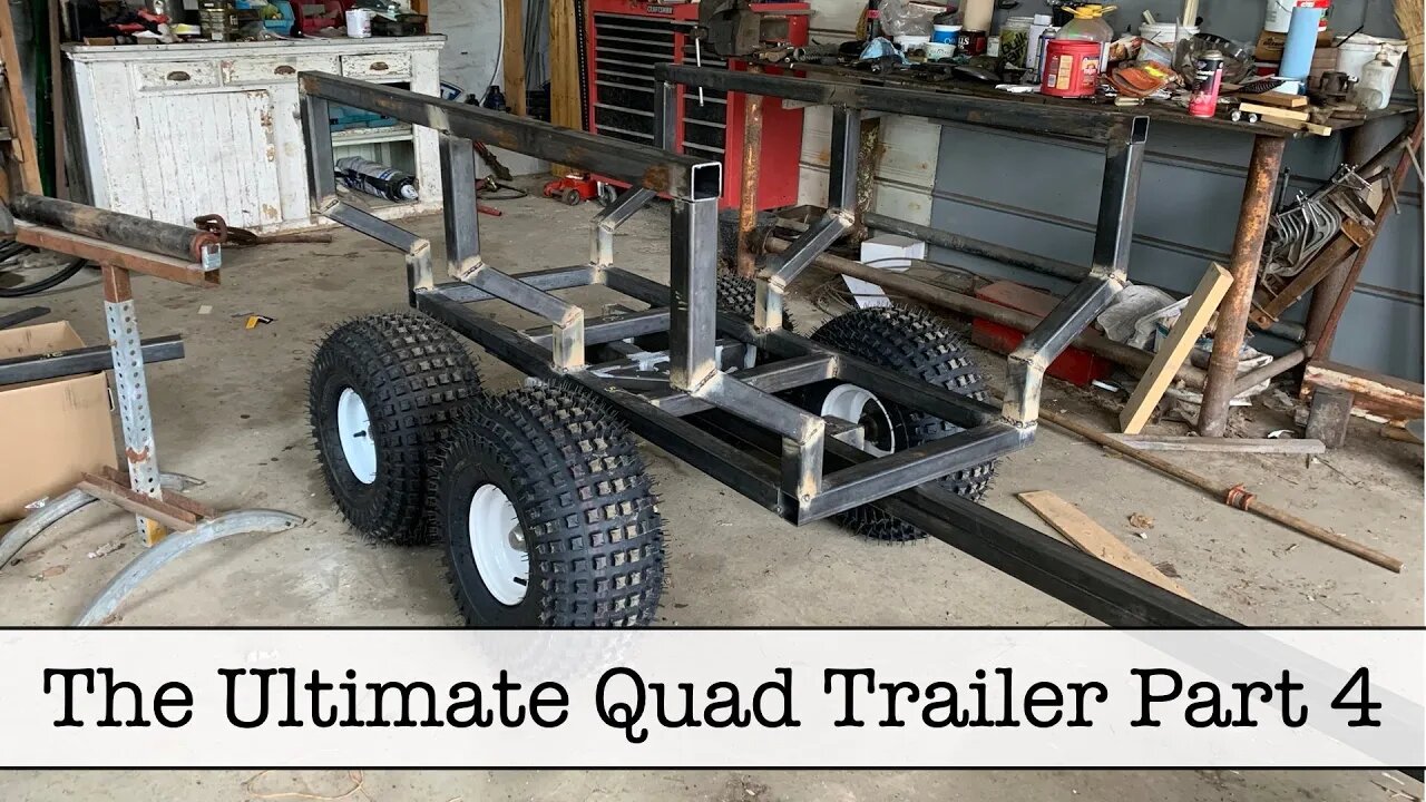 The Ultimate Quad Trailer - Part 4 - Building the Dump Box (#theultimatequadtrailer)