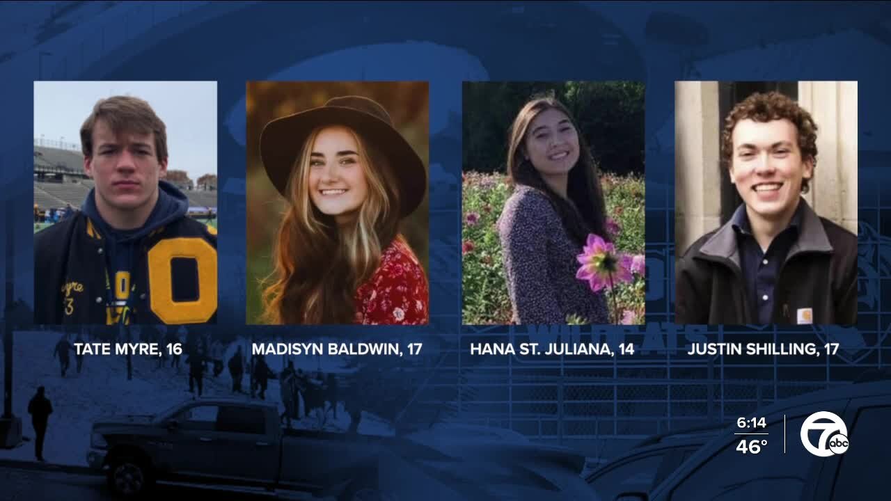 Vigil held in Lake Orion for Oxford shooting victims