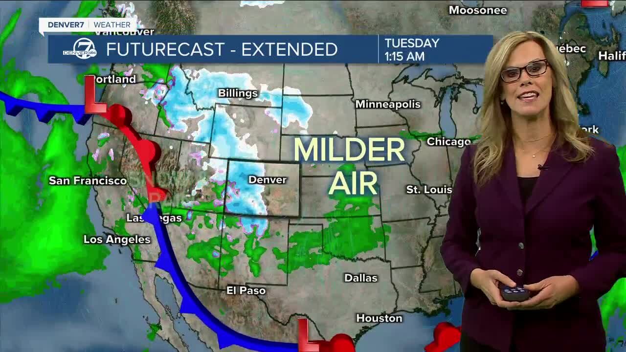 More sunshine Sunday as temps begin to warm up