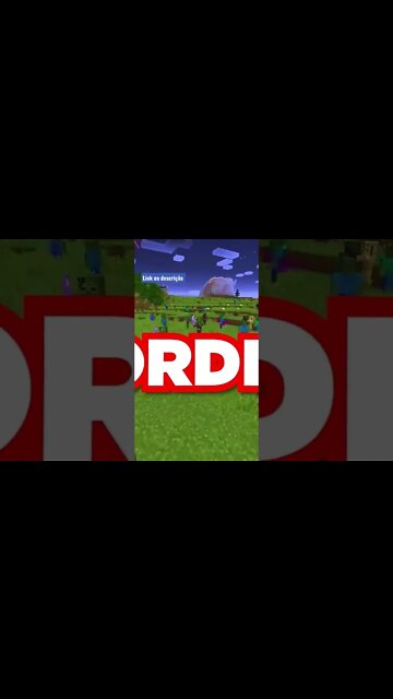 MINECRAFT: ATHOS FOI DOMINADO POR ZUMBIS! #shorts