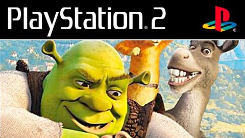 SHREK SUPERSLAM (PS2) #1 - Gameplay do início do jogo de luta do filme Shrek! (Legendado em PT-BR)