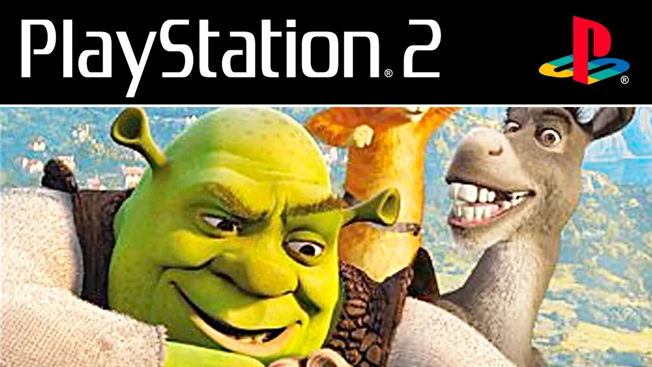 SHREK SUPERSLAM (PS2) #1 - Gameplay do início do jogo de luta do filme Shrek! (Legendado em PT-BR)