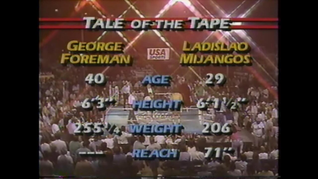 1988-08-25 George Foreman vs Ladislao Mijangos