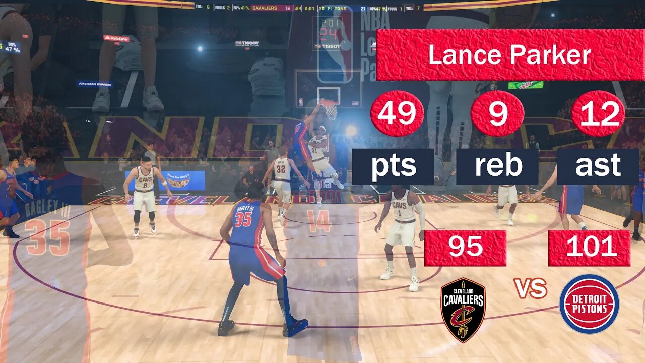 Lance Parker #detroit #pistons #cleveland #cavs