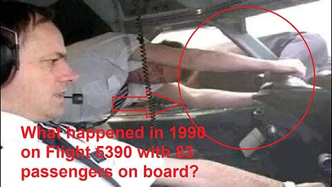 What happened in 1990 on Flight 5390 with 83 passengers on board?