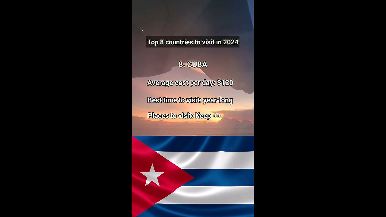 Cuba: 8th Cheapest country to visit this 2024!