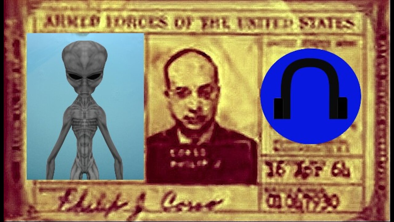 Seeing an Alien Body: Philip Corso shares his experience