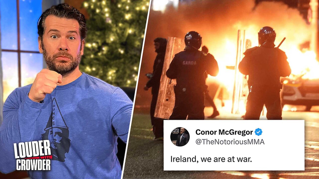 Globalist Backlash: Ireland Riots After Migrant Stabbing, McGregor Investigated for Hate Speech?!