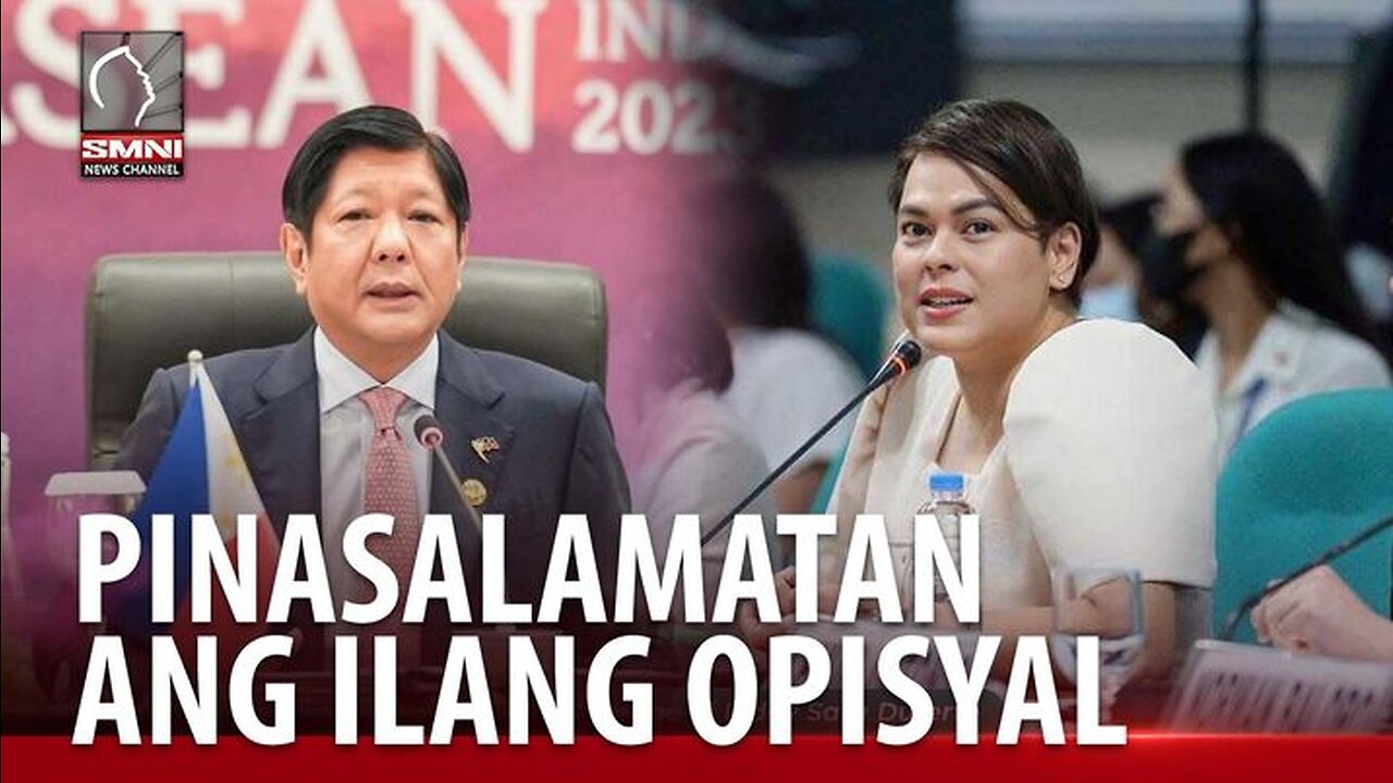 VP Sara, pinasalamatan si PBBM at ilang opisyal ng gobyerno